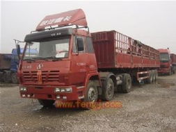 租購(gòu)式出租積壓陜汽奧龍雙導(dǎo)向牽引車(chē)